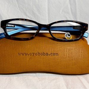 EyeBobs Designer Eyeglasses_Catcher in the Eye_Flex Hinges_Purple_+2.50